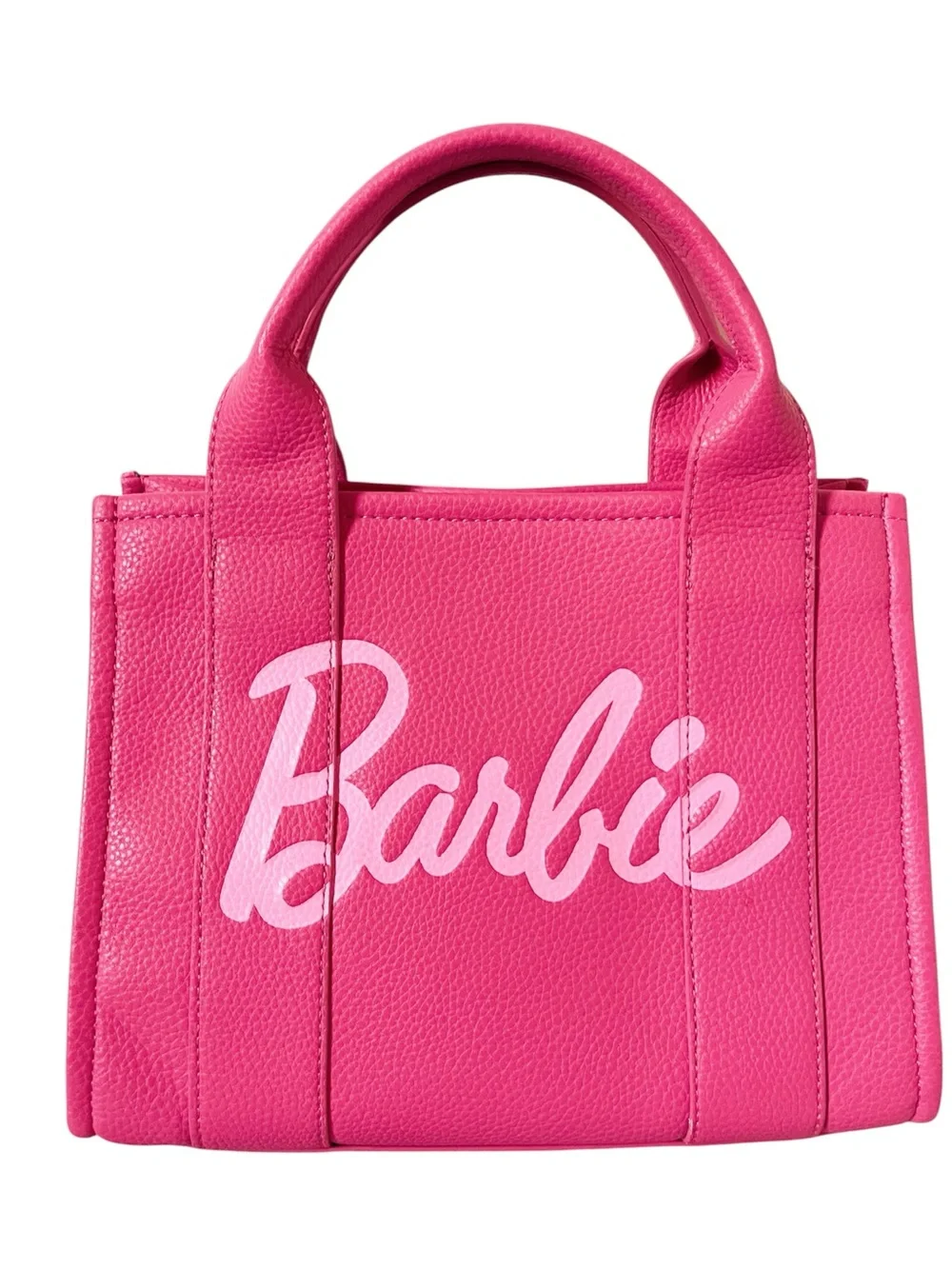 Barbie Hot Pink Tote Crossbody Bag